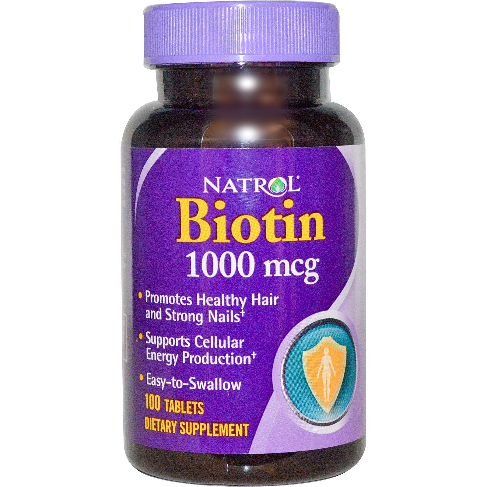 Natrol Biotin 1000 mcg - viên uống hỗ trợ mọc tóc, móng khỏe