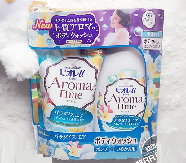 Sữa tắm Biore Aroma Time dẫn xuất Vitamin của Nhật