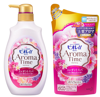 Sữa tắm Biore Aroma Time dẫn xuất Vitamin của Nhật