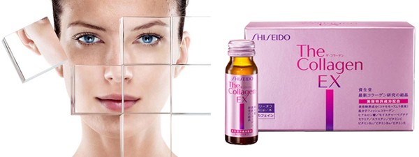 Collagen Shiseido EX dạng nước uống làm chậm tối đa quá trình lão hóa