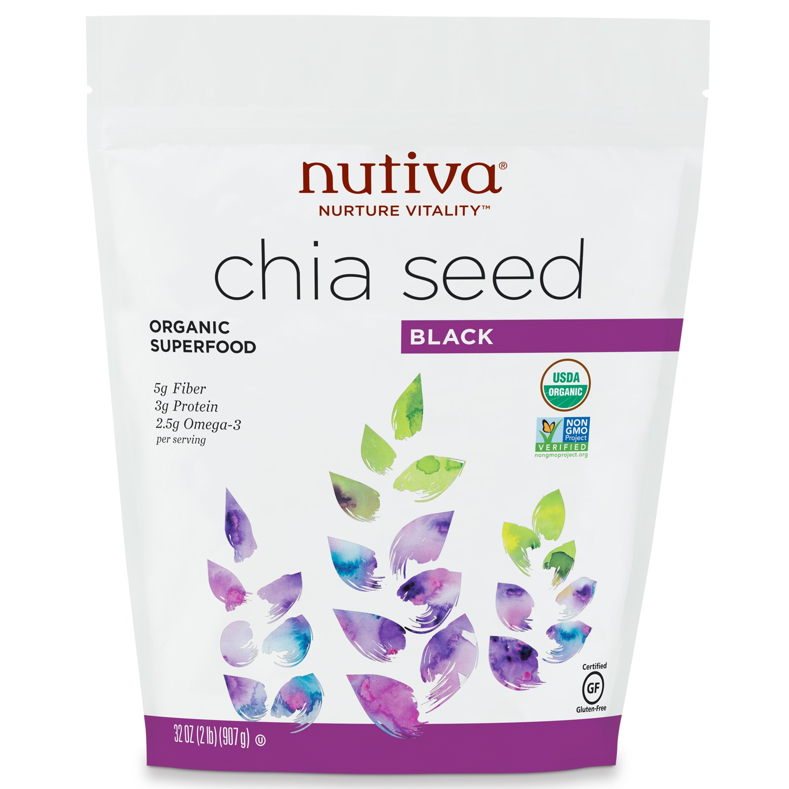 Hạt Chia Seed Nutiva 907g của Mỹ