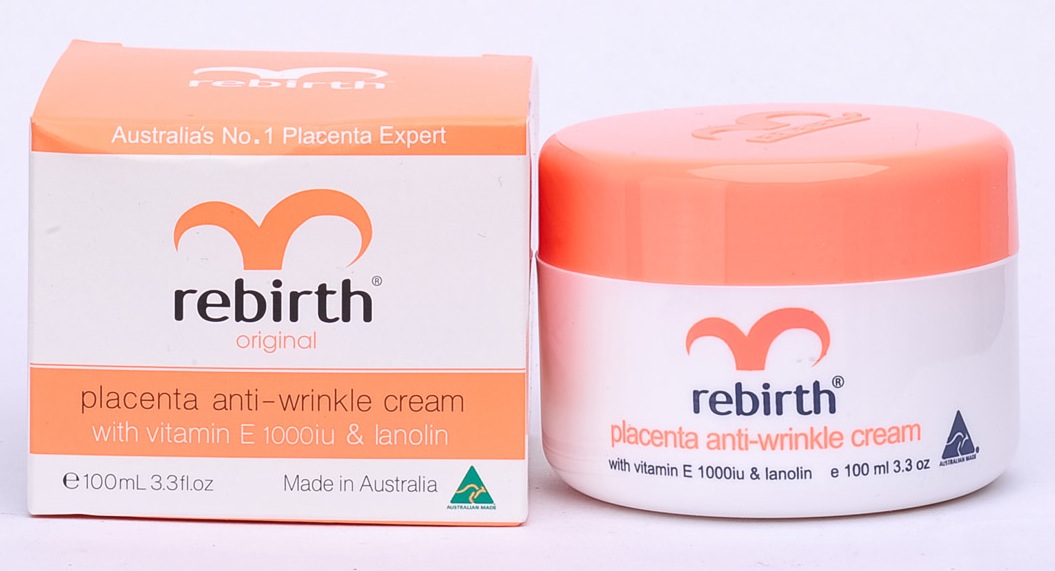 Kem nhau thai cừu Rebirth anti wrinkle bổ sung vitamin E