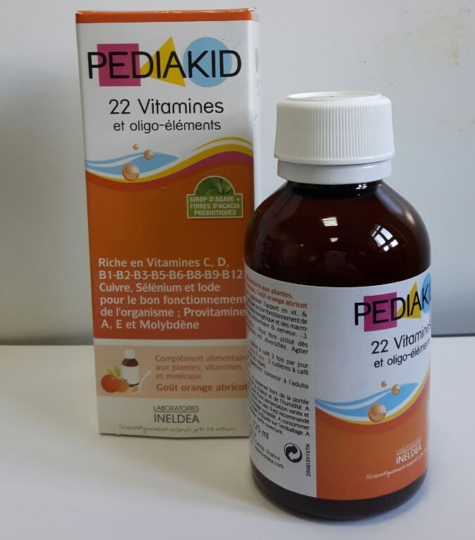 Pediakid 22 Vitamines- cung cấp 22 vitamin và nguyên tố vi lượng giúp trẻ phát triển toàn diện