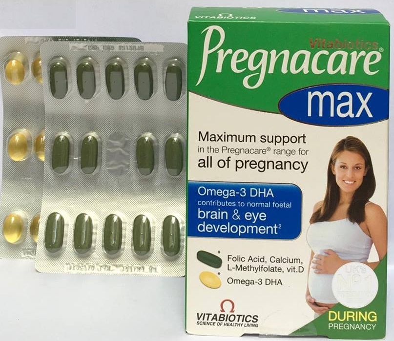 Vitamin bà bầu Pregnacare Max 84 viên (mẫu mới)