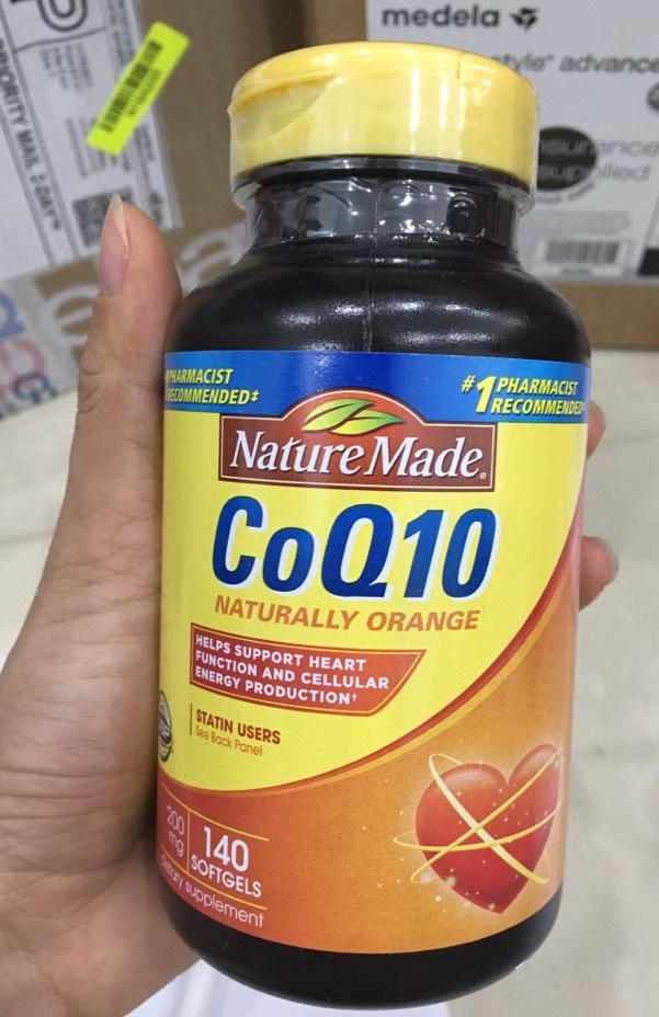 Viên Uống Bổ Tim Mạch CoQ10 Nature Made 200 Mg Của Mỹ