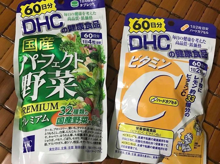Viên Uống DHC Vitamin C 120 Viên - Hỗ Trợ Làm Đẹp Da, Tăng Cường Sức Đề Kháng, Giảm Thâm Nám, Chính Hãng Nhật Bản