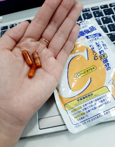 Viên Uống DHC Vitamin C 120 Viên - Hỗ Trợ Làm Đẹp Da, Tăng Cường Sức Đề Kháng, Giảm Thâm Nám, Chính Hãng Nhật Bản