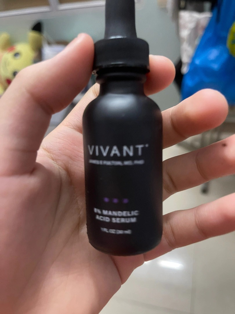 Serum Vivant 8% Mandelic Acid 3-In-1 - Giúp Giảm Mụn, Trẻ Hóa Da - Dành Cho Da Thường, Da Hỗn Hợp, Lành Tính, Mỹ Phẩm Chính Hãng