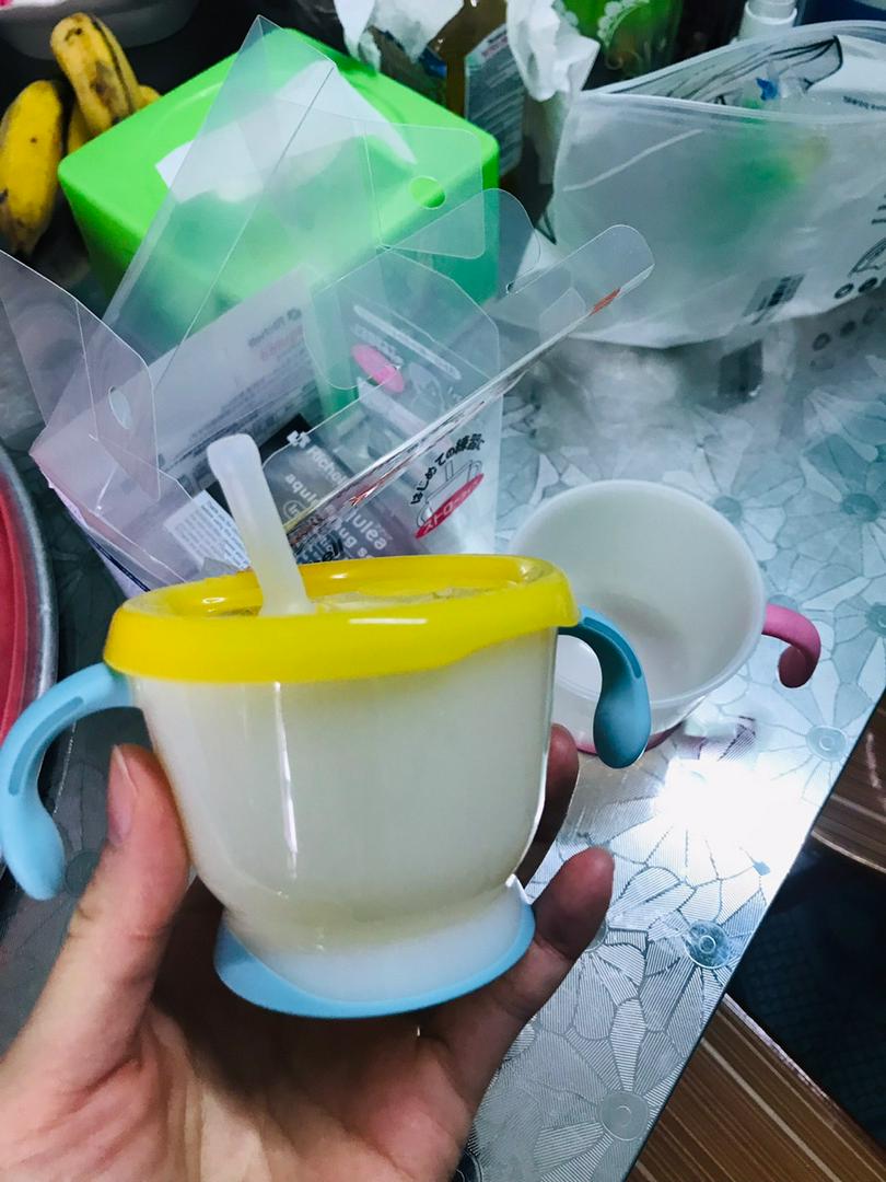 Bộ cốc và bình tập uống AQ Richell cho trẻ em - Bộ 3 giai đoạn chống đổ, thiết kế thông minh, tiện dụng cho bé từ 6 tháng tuổi