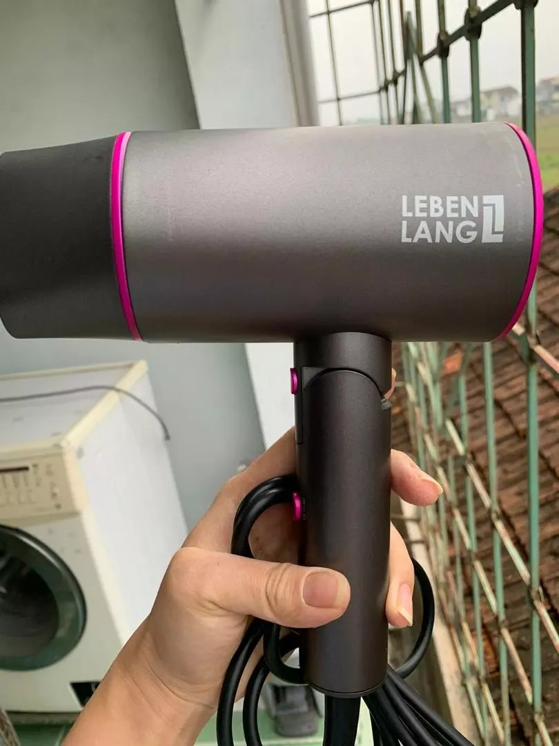 Máy Sấy Tóc Ion Âm Gấp Gọn Lebenlang LBH3088 - Công Nghệ Chăm Sóc Tóc Hiện Đại và Tiện Lợi, 2100W, Thiết Kế Du Lịch