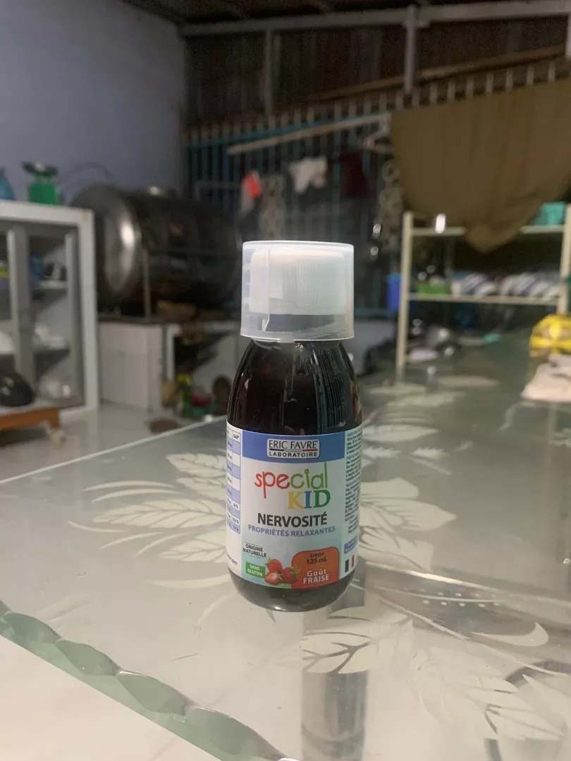 Siro Special Kid Nervosit&eacute; 125ml - Hỗ trợ giảm căng thẳng và lo âu cho trẻ, an thần tự nhiên, hương vị thơm ngon dễ uống