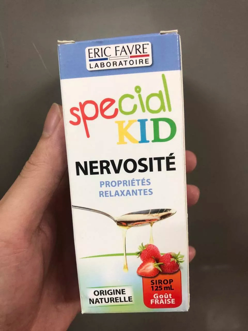 Siro Special Kid Nervosit&eacute; 125ml - Hỗ trợ giảm căng thẳng và lo âu cho trẻ, an thần tự nhiên, hương vị thơm ngon dễ uống
