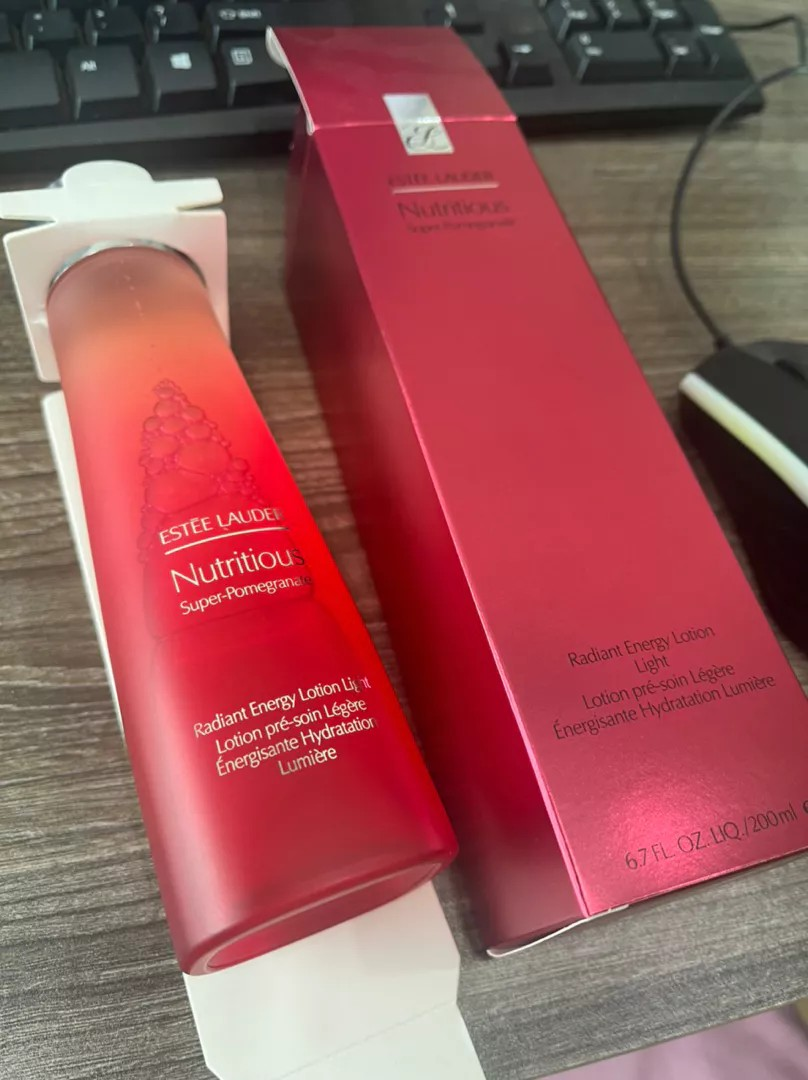 Nước Thần Estée Lauder Nutritious Super-Pomegranate 200ml - Lotion Nước Hoa Hồng Chăm Sóc Da Sáng Khỏe, Phù Hợp Mọi Loại Da