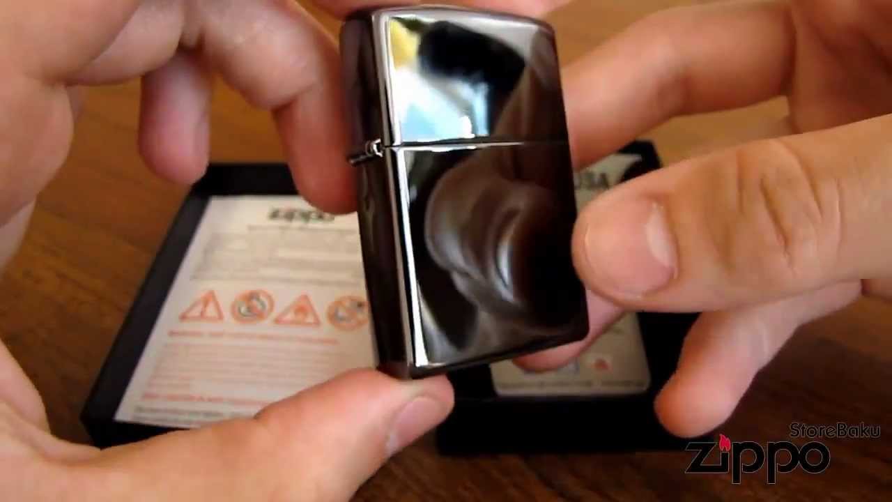 Zippo Ebony 24756 Đen Gỗ Mun - Bật Lửa Cao Cấp Classic với Thiết Kế Đơn Giản, Sang Trọng và Bóng Láng, Hàng Chính Hãng USA
