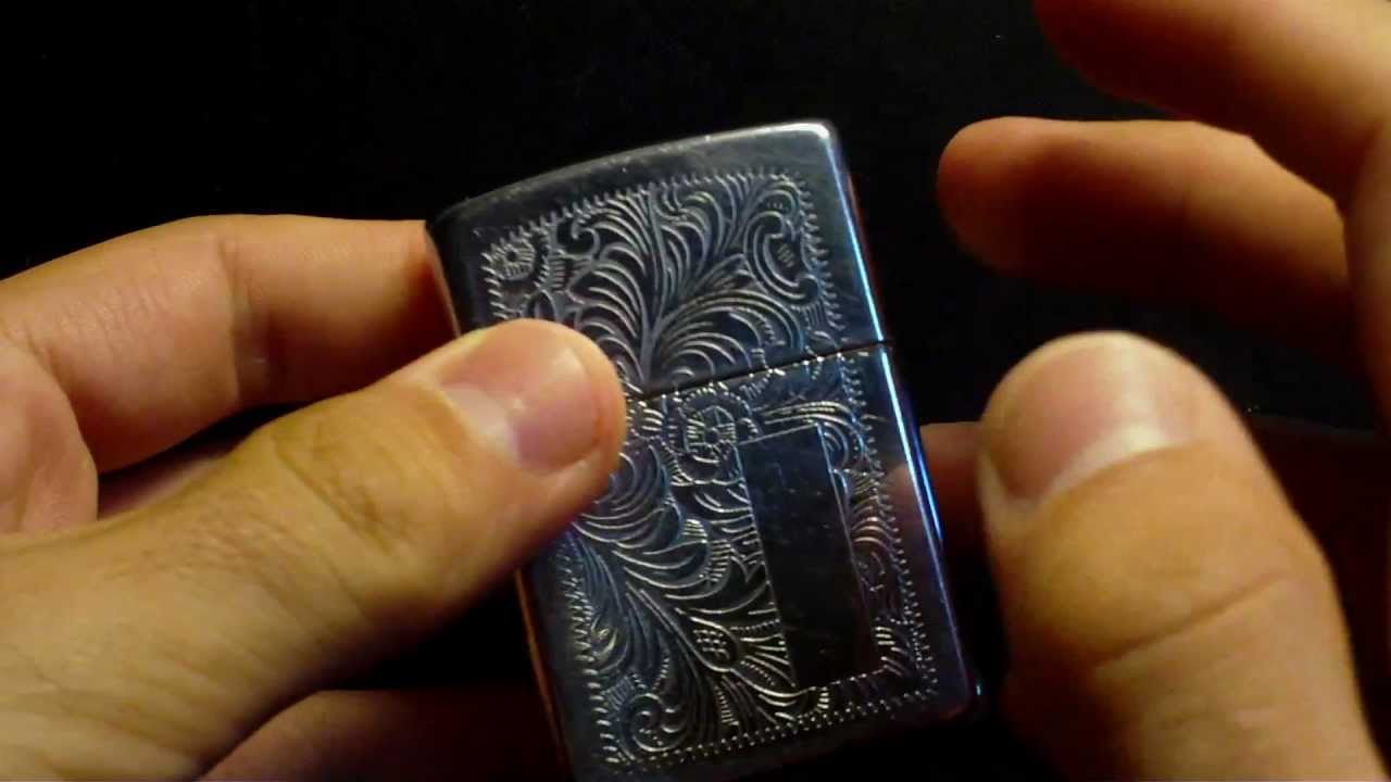 Bật Lửa Zippo Venetian 352 Chrome - Hoa Văn Khắc Chìm Sang Trọng, Thiết Kế Đẳng Cấp USA, Phong Cách Classic
