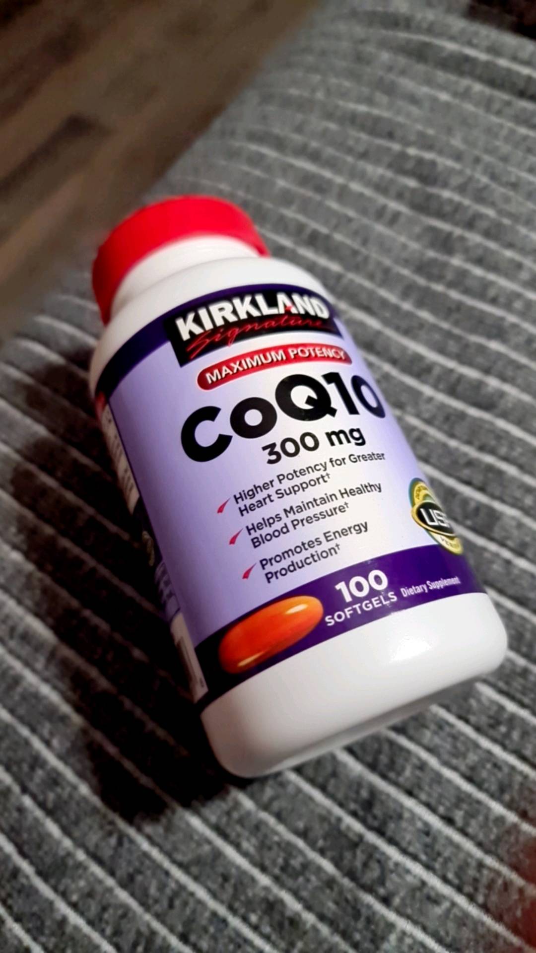 Viên Uống Hỗ Trợ Tim Mạch Kirkland CoQ10 300mg - Giải Pháp Bảo Vệ Sức Khỏe Tim Mạch Từ Thiên Nhiên - Hộp 100 Viên Chính Hãng Mỹ