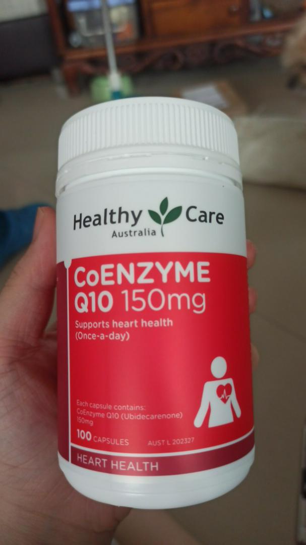 Viên uống Coenzyme Q10 150Mg Healthy Care - Tăng cường sức khỏe tim mạch, hỗ trợ năng lượng và sức khỏe cho người cao tuổi