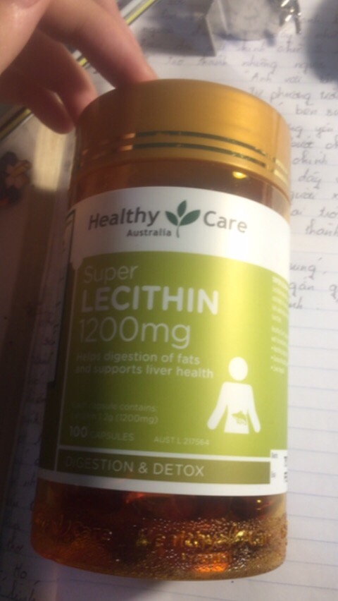 Mầm đậu nành Healthy Care Super Lecithin 1200mg 100 viên - Hỗ trợ cân bằng nội tiết tố và làm đẹp da cho nữ giới trên 30 tuổi