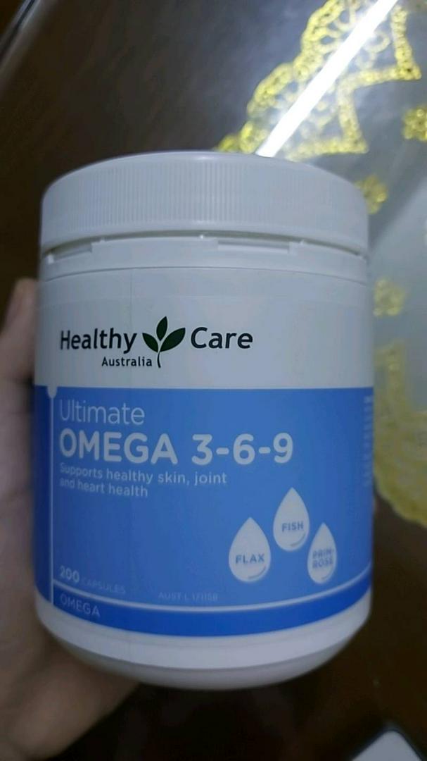 Viên Uống Omega 3-6-9 Healthy Care Ultimate Hộp 200 Viên - Hỗ Trợ Tim Mạch, Sức Khỏe Xương Khớp và Làm Đẹp Da