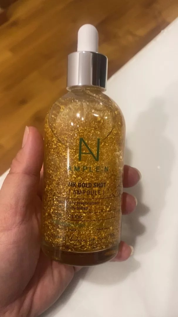 Tinh Chất Vàng 24K Pure Gold Ampoule 100ml - Serum Dưỡng Da Chống Nhăn, Trẻ Hóa Làn Da với Vitamin E và Collagen từ Thera Lady