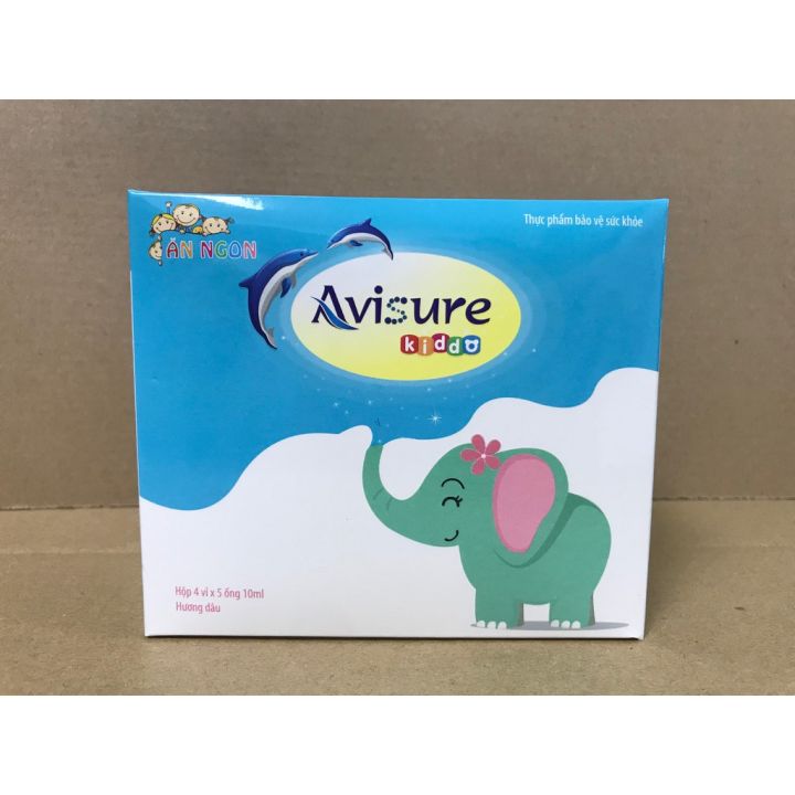 Siro Ăn Ngon Avisure Kiddo - Hỗ Trợ Tăng Cường Hấp Thu và Chuyển Hóa Dưỡng Chất Cho Trẻ Em, Giảm Biếng Ăn và Tăng Đề Kháng