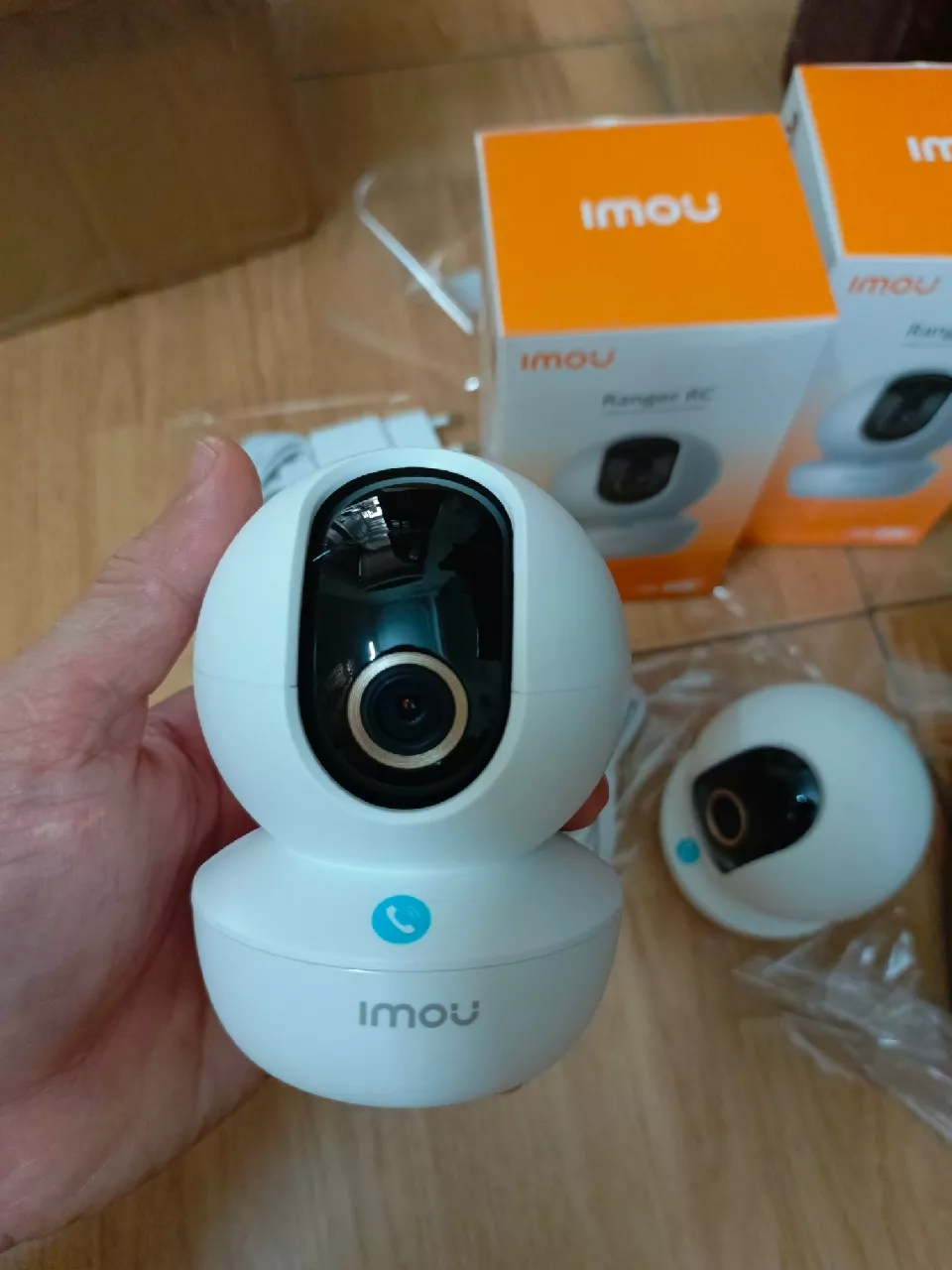 Camera Wifi Imou Ranger RC 5MP 3K - Giám sát thông minh với chức năng theo dõi và đàm thoại 2 chiều, hỗ trợ quay 360 độ