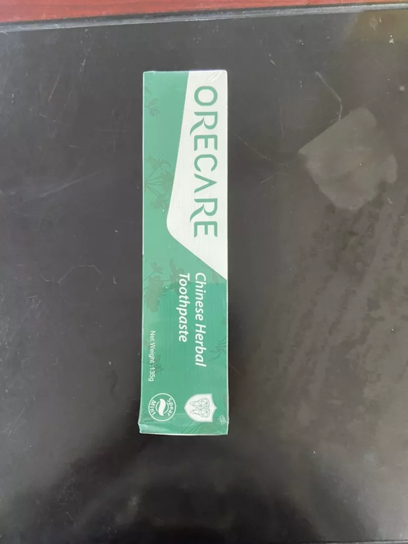 Kem đánh răng Orecare Chinese Herbal Toothpaste Tiens 135g - Hỗ trợ làm sạch, ngăn mảng bám, và hôi miệng tự nhiên.