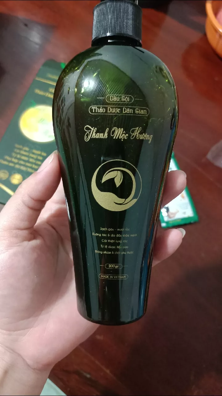 Dầu Gội Thanh Mộc Hương 350ml - Hỗ Trợ Giảm Nấm Gàu, Rụng Tóc, Không Silicon, Dưỡng Tóc Khỏe Mạnh, Thảo Dược Tự Nhiên