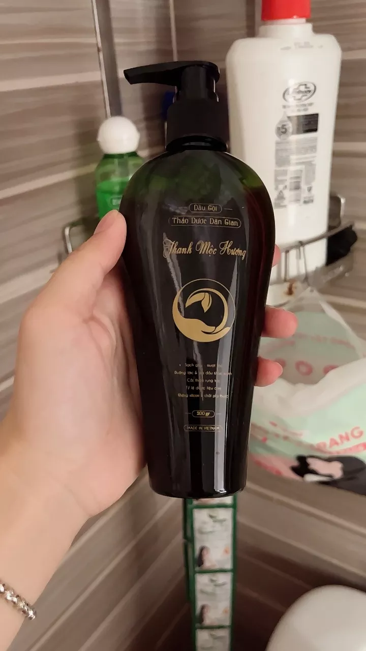 Dầu Gội Thanh Mộc Hương 350ml - Hỗ Trợ Giảm Nấm Gàu, Rụng Tóc, Không Silicon, Dưỡng Tóc Khỏe Mạnh, Thảo Dược Tự Nhiên