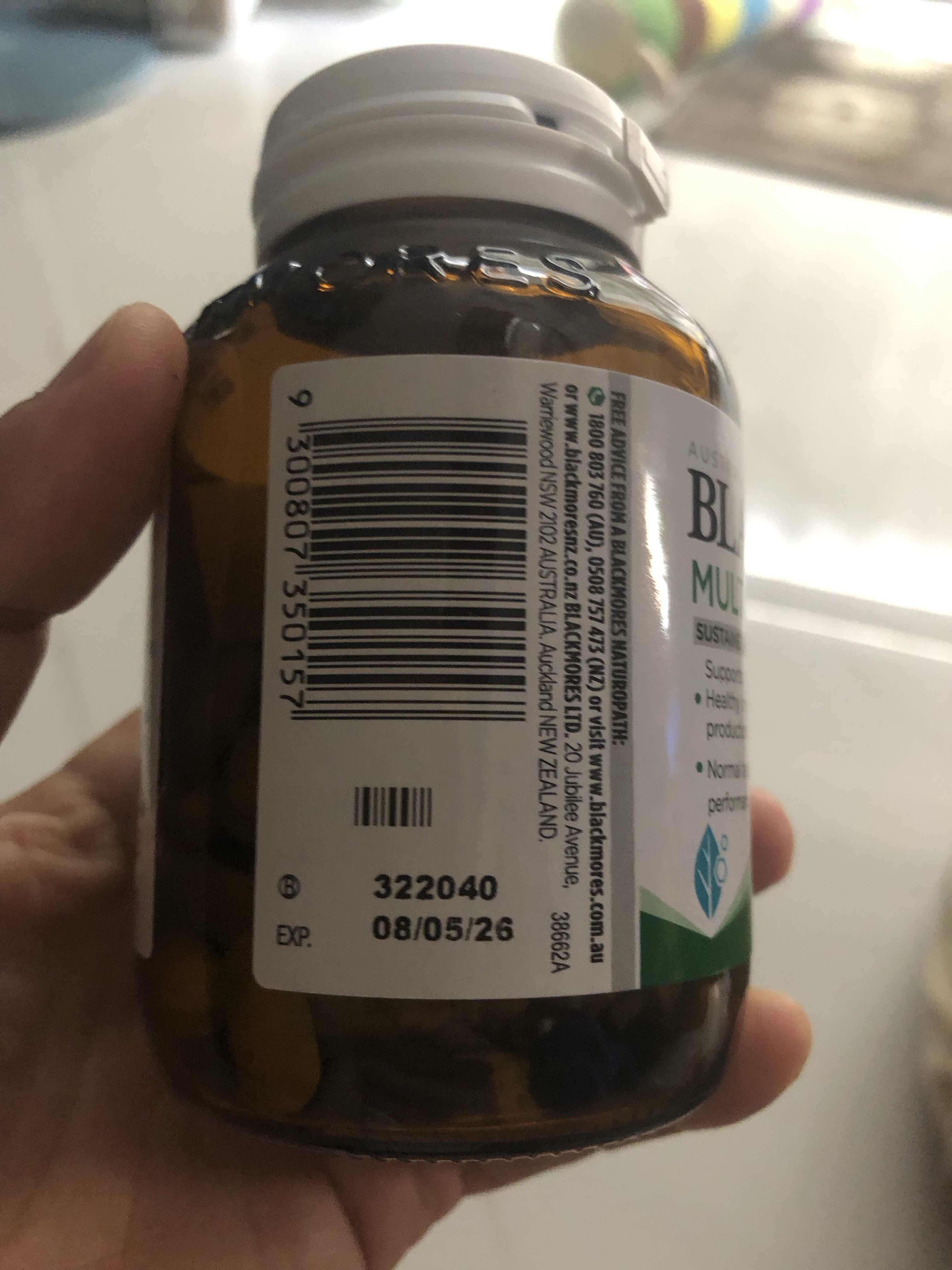 Vitamin Tổng Hợp Nam Blackmores Men's Performance Multi - Viên Uống Bổ Sung Dinh Dưỡng, Tăng Cường Sức Khỏe và Năng Lượng 60 Viên