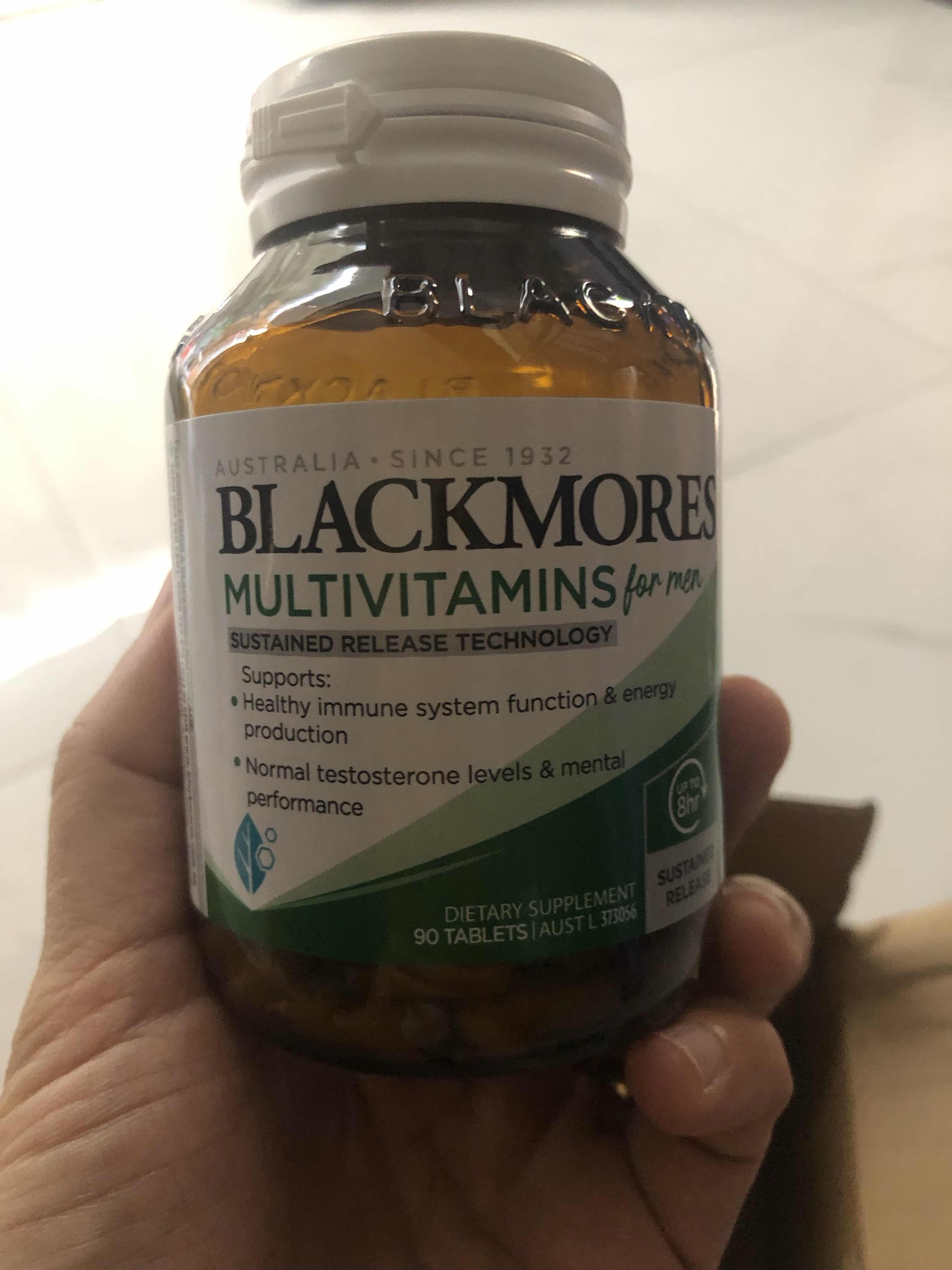 Vitamin Tổng Hợp Nam Blackmores Men's Performance Multi - Viên Uống Bổ Sung Dinh Dưỡng, Tăng Cường Sức Khỏe và Năng Lượng 60 Viên