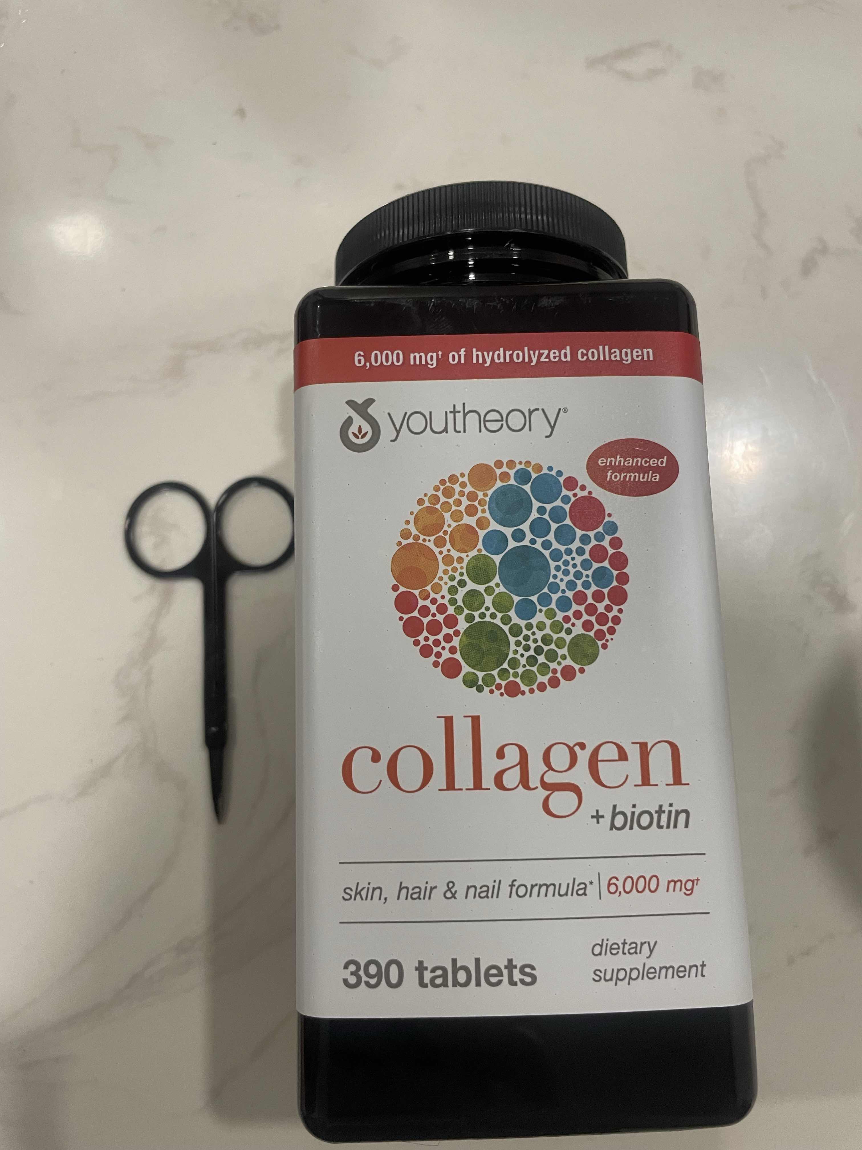 Viên Uống Collagen + Biotin Youtheory Mỹ 390 Viên - Hỗ Trợ Làm Đẹp Da, Tóc, Móng - Collagen Type 1, 2 & 3 Mới Nhất