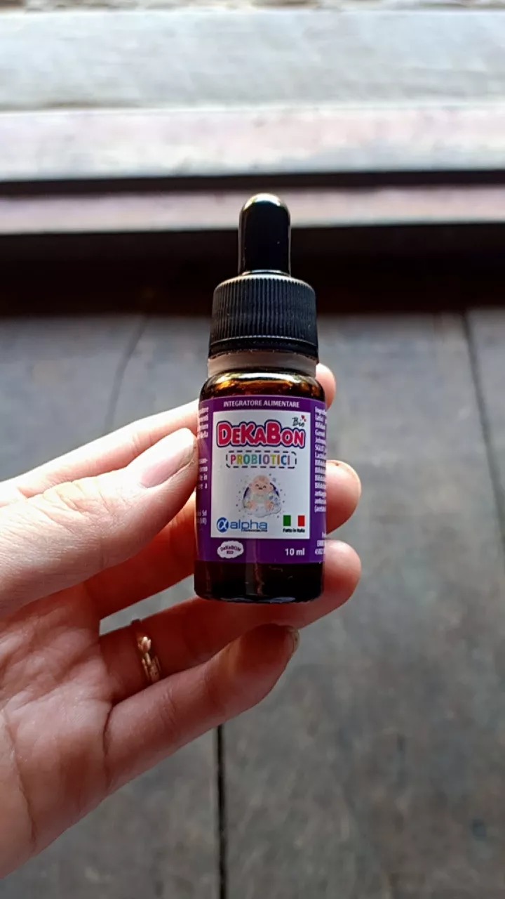 Men vi sinh dạng giọt Dekabon Probiotici 10ml cho trẻ - Hỗ trợ tiêu hóa, tăng cường lợi khuẩn, dễ sử dụng, hương vị thơm ngon