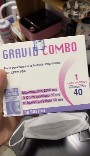 Gravid Combo Viên Uống Tăng Cường Khả Năng Thụ Thai - Vitamin Cải Thiện Chất Lượng Trứng Cho Phụ Nữ, Hộp 30 Gói