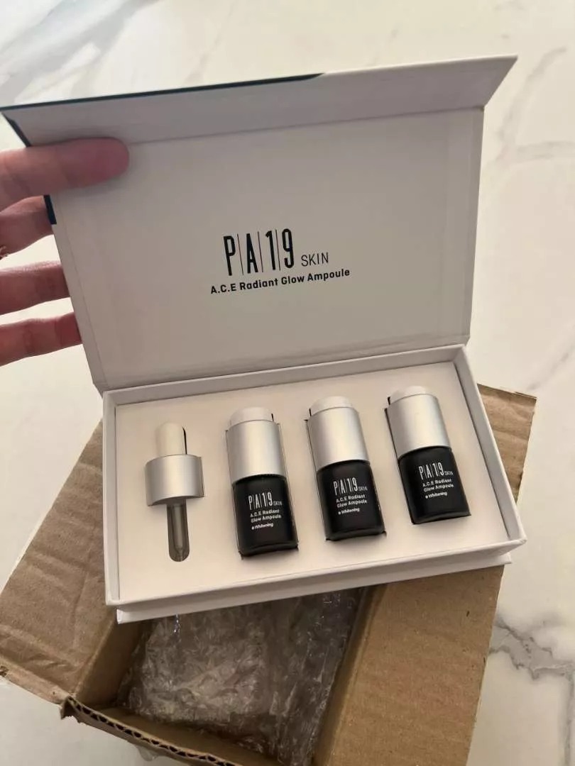 Siêu Tinh Chất Dưỡng Trắng PA19 Skin A.C.E Radiant Glow Ampoule Whitening - Serum Dưỡng Trắng, Phục Hồi Da, Cấp Ẩm Hiệu Quả
