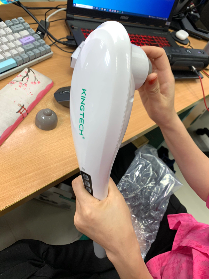 Máy Massage Cầm Tay Đa Năng Kingtech Lux 450 - Thiết Kế Hiện Đại, 6 Đầu Massage Tùy Chỉnh, Công Nghệ Massage Thông Minh