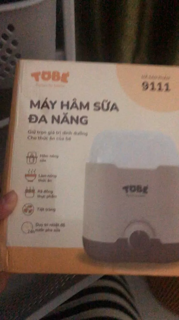 Máy Hâm Sữa Đa Năng 2 Bình Cổ Rộng ToBé MS 9111 - Giữ Nóng Thức Ăn, Tiết Kiệm Điện, Dành Cho Mẹ Bỉm Sữa Chăm Sóc Bé Yêu