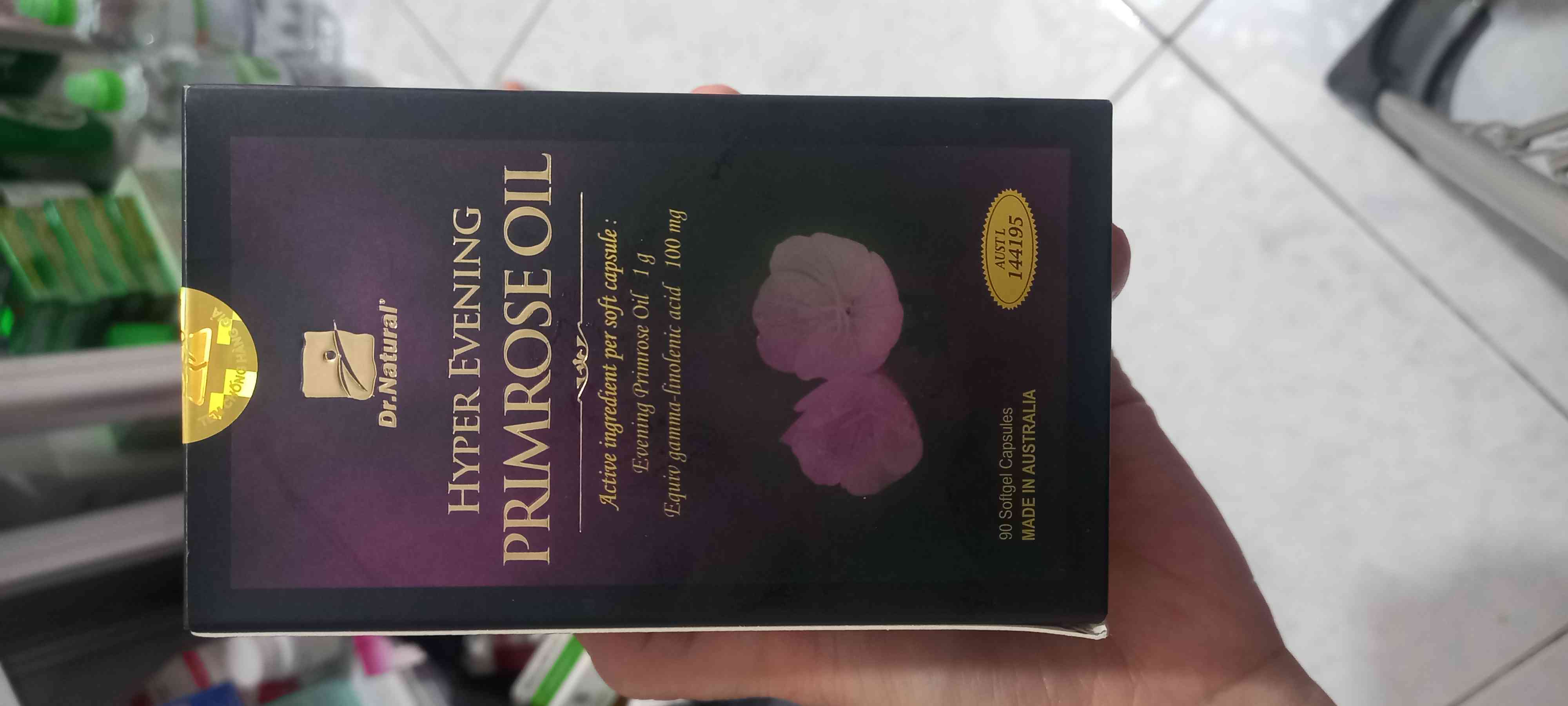 Viên uống bổ sung nội tiết Hyper Evening Primrose Oil Úc - Giảm triệu chứng tiền mãn kinh, đẹp da, 90 viên