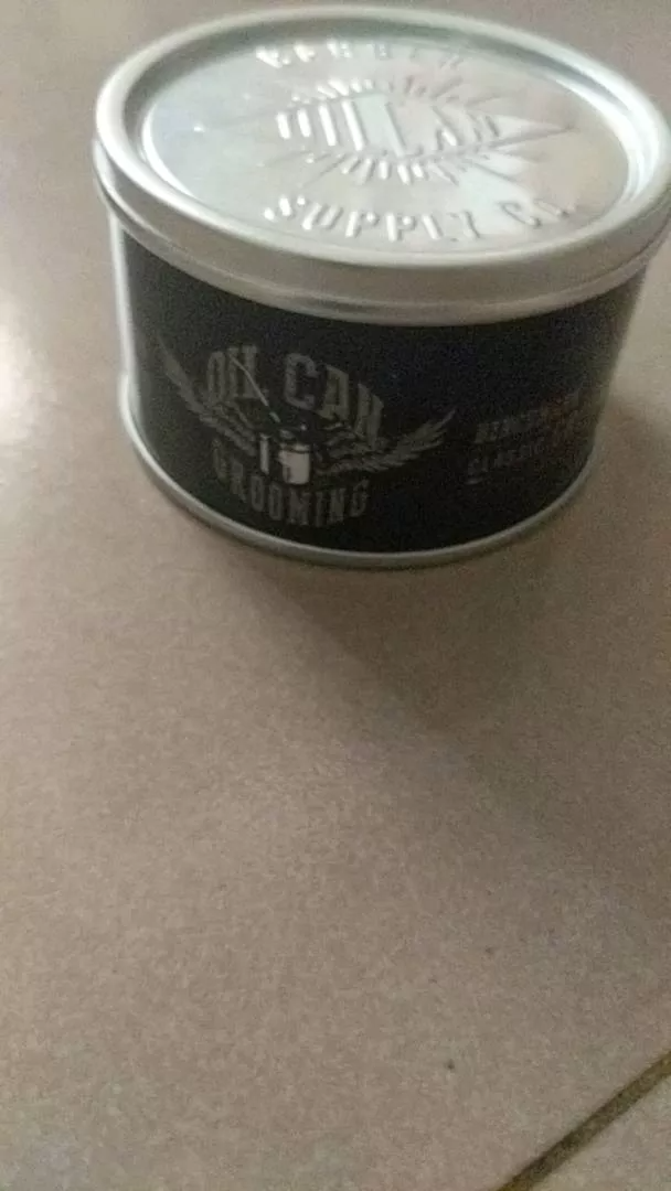 Sáp Vuốt Tóc Oil Can Grooming Benchmark Classic Cream - Chăm Sóc Tóc Độ Giữ Nếp Vừa Phải, Mùi Bay Rum Nam Tính 100g