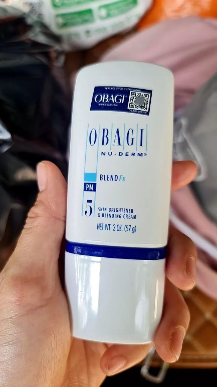 Kem Trị Nám Obagi Nu-Derm Blender #5 Rx - Dưỡng Da Cấp Ẩm, Tái Tạo, Giúp Làm Sáng Da Cho Tất Cả Các Loại Da
