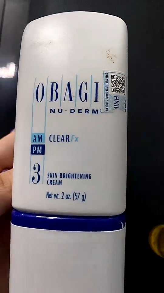 Kem trị nám Obagi Nu-Derm Clear 3 RX 57g - Kem làm sáng da, hỗ trợ tàn nhang, đồi mồi cho mọi loại da, sản phẩm nổi tiếng từ Mỹ