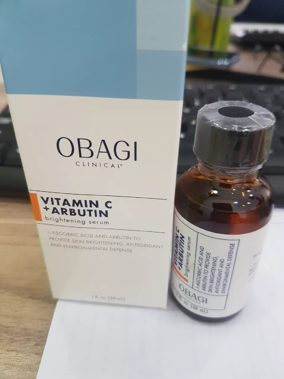 Tinh Chất Dưỡng Trắng Da Obagi Clinical Vitamin C+Arbutin 30ml - Serum Làm Sáng Da, Cải Thiện Đốm Nâu, Chống Lão Hóa