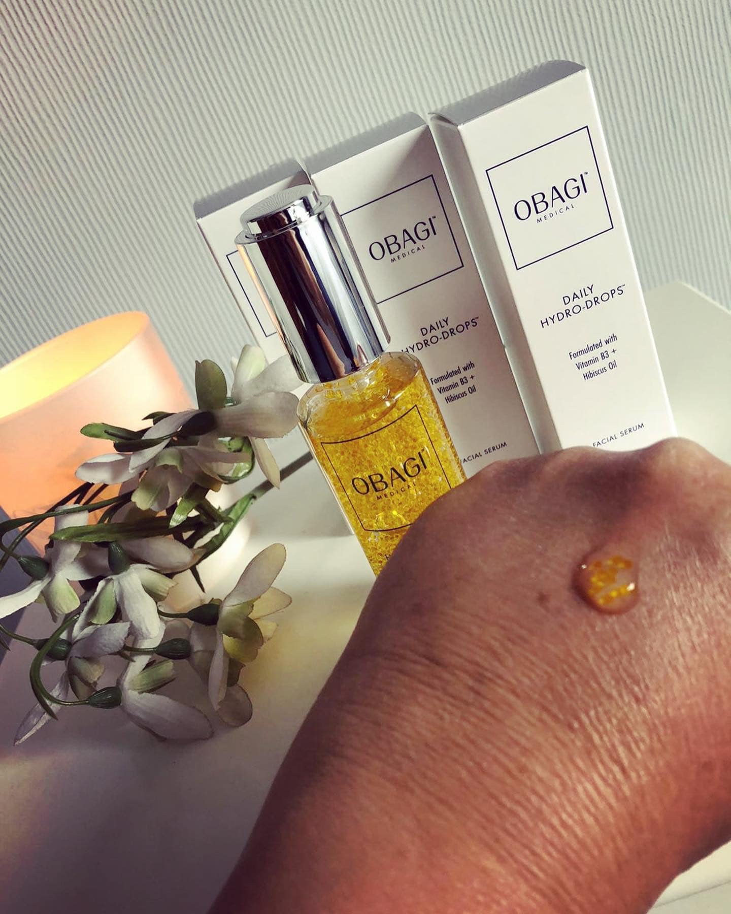 Serum cấp nước phục hồi da Obagi Daily Hydro Drops 30ml - Tinh chất dưỡng ẩm nhanh, làm dịu da ngăn ngừa khô, kích ứng và nếp nhăn.