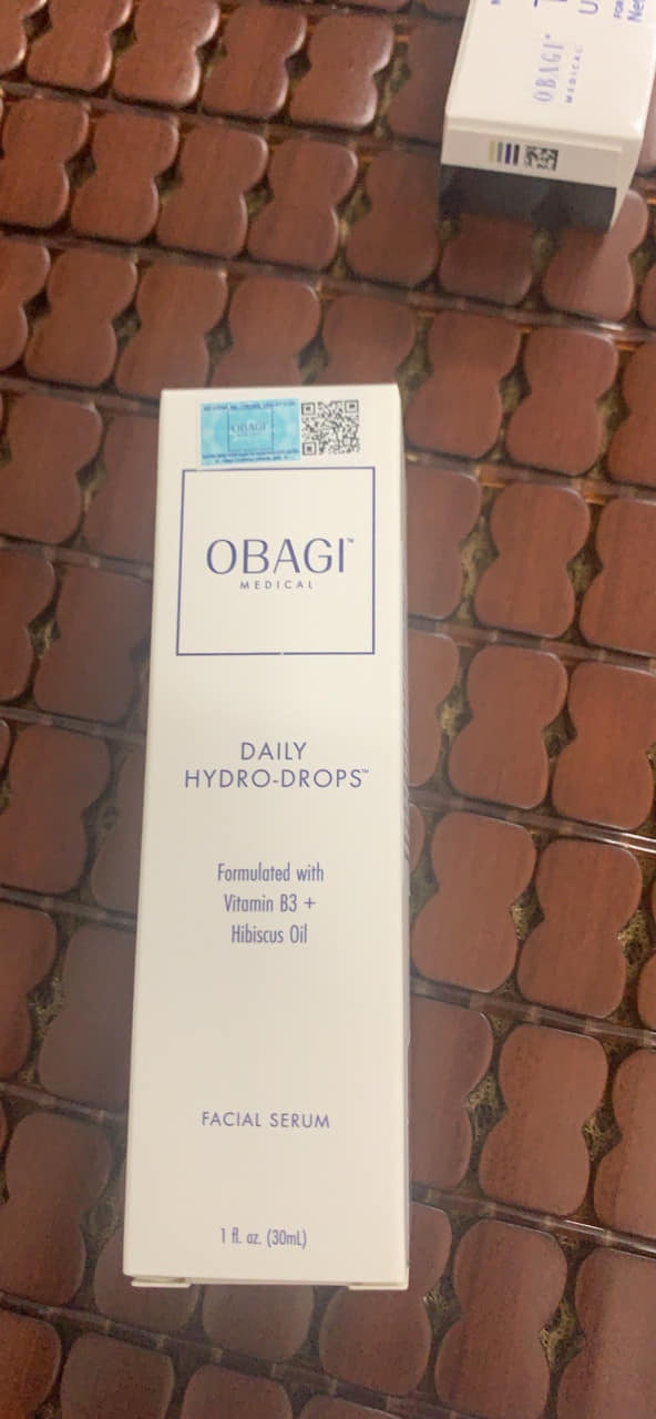 Serum cấp nước phục hồi da Obagi Daily Hydro Drops 30ml - Tinh chất dưỡng ẩm nhanh, làm dịu da ngăn ngừa khô, kích ứng và nếp nhăn.