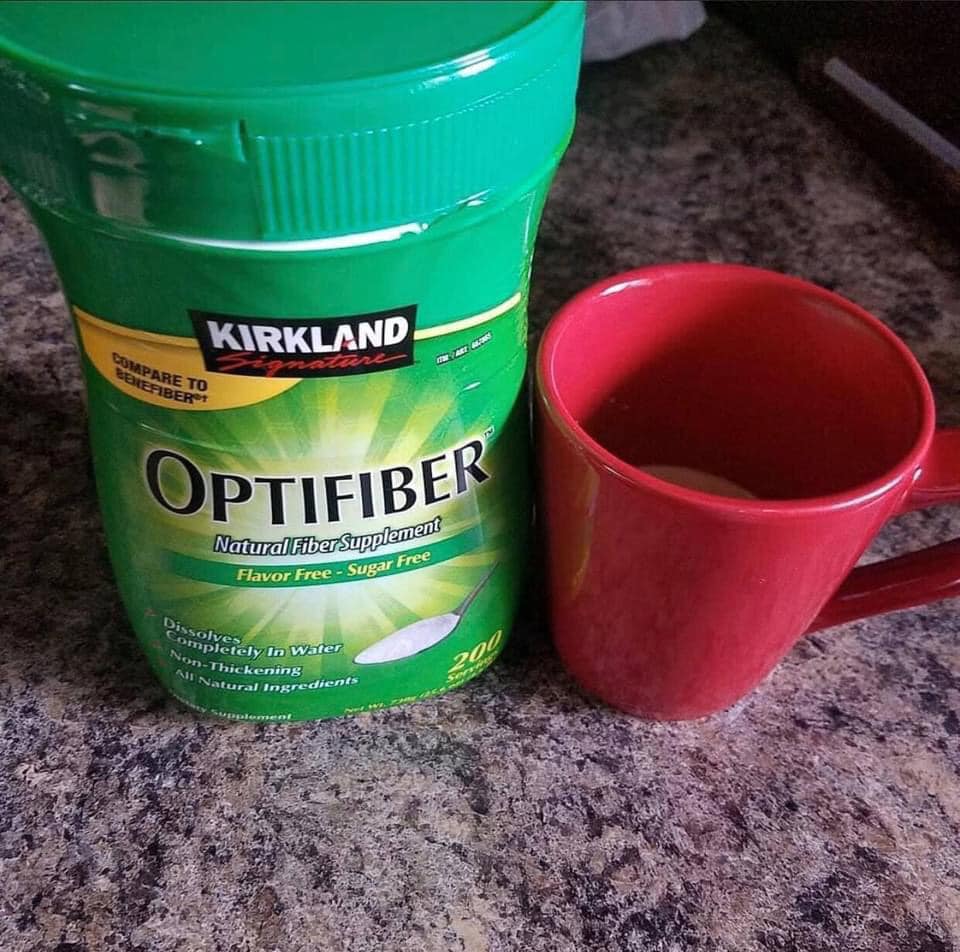 Bột Hòa Tan Bổ Sung Chất Xơ Kirkland Signature Optifiber 760g - Hỗ Trợ Tiêu Hóa, Không Đường, Dễ Dàng Hấp Thụ Cho Sức Khỏe Tốt Hơn