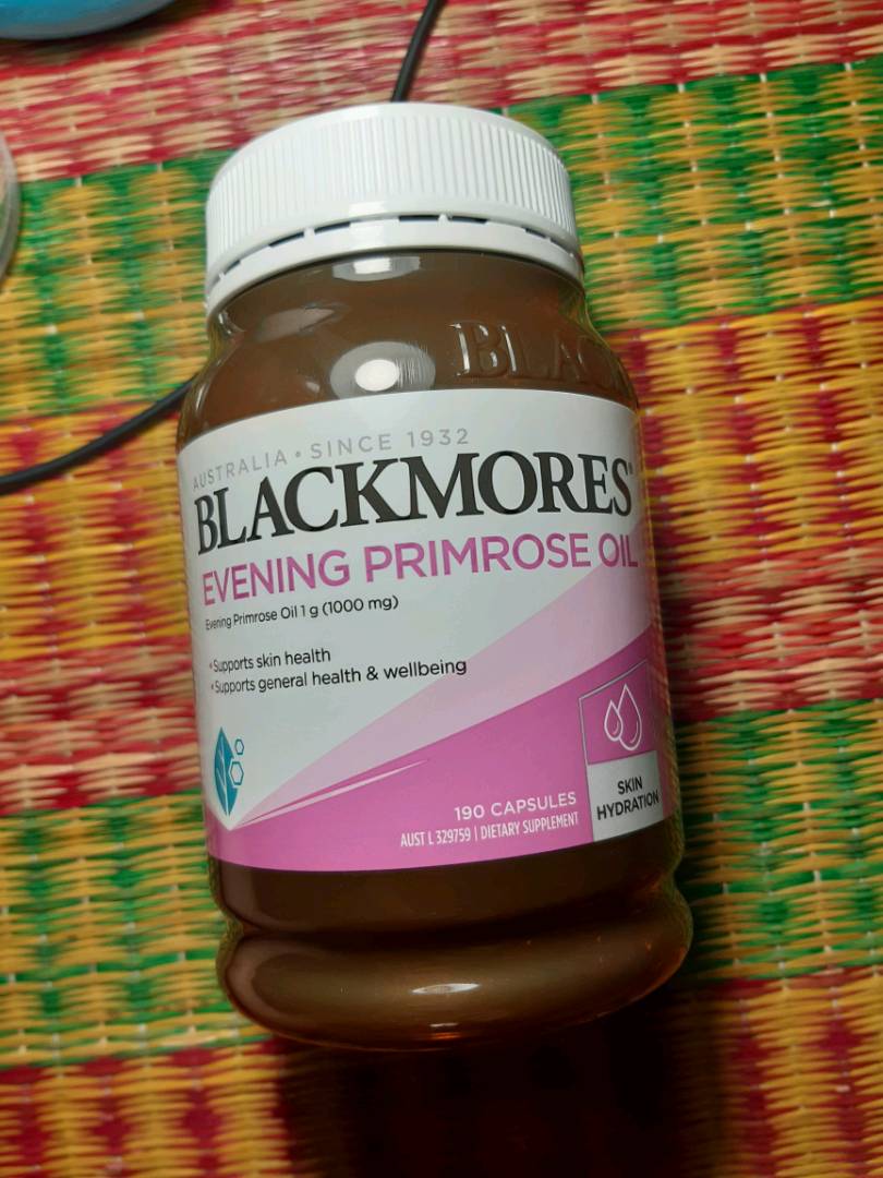 Tinh Dầu Hoa Anh Thảo Blackmores Evening Primrose Oil 190 Viên - Bổ Sung Omega-6, Hỗ Trợ Làm Đẹp Da, Tóc và Cân Bằng Nội Tiết Tố