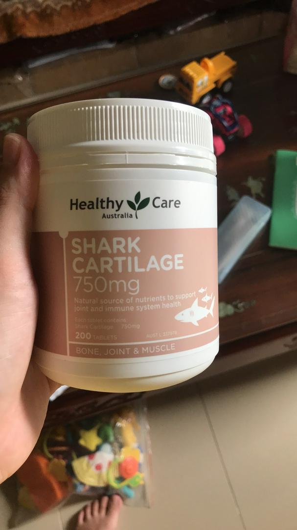Viên Uống Healthy Care Shark Cartilage 750mg Hỗ Trợ Xương Khớp 200 Viên - Sản Phẩm Chức Năng Từ Úc Chất Lượng Cao