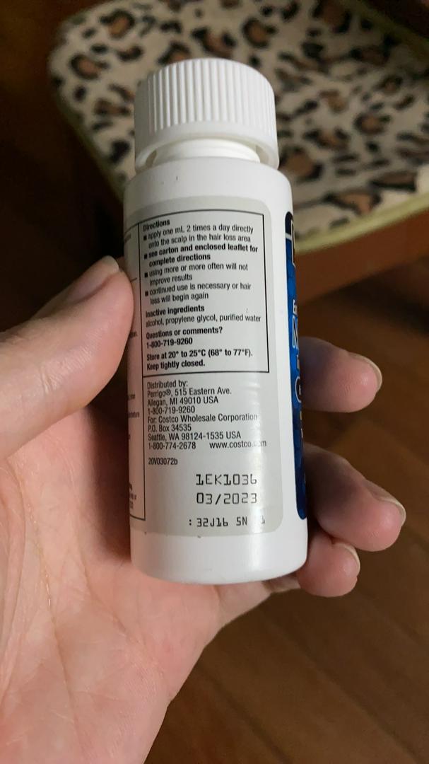 Dung dịch hỗ trợ mọc tóc Minoxidil 5% Kirkland chính hãng Mỹ - Chăm sóc tóc, giảm rụng tóc hiệu quả cho nam giới
