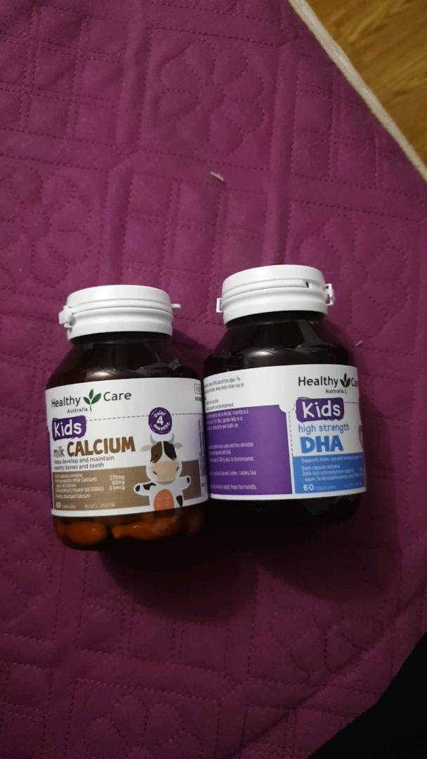 Viên Bổ Sung Canxi Healthy Care 60 Viên - Hỗ Trợ Phát Triển Xương Răng và Chiều Cao Cho Trẻ Từ 4 Tháng Tuổi Trở Lên