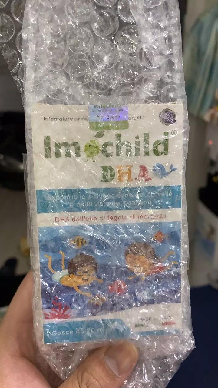 Siro Imochild DHA - Bổ Sung DHA Cho Não Bộ Và Thị Lực, Dễ Uống Dành Cho Trẻ Từ 6 Tháng Tuổi - Hỗ Trợ Phát Triển Trí Não Trẻ Em